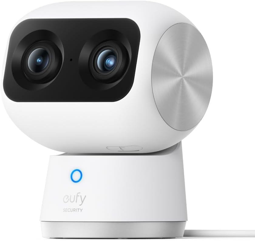 eufy Security Cámara Interior S350, Cámaras Duales, Cámara de Segur...
