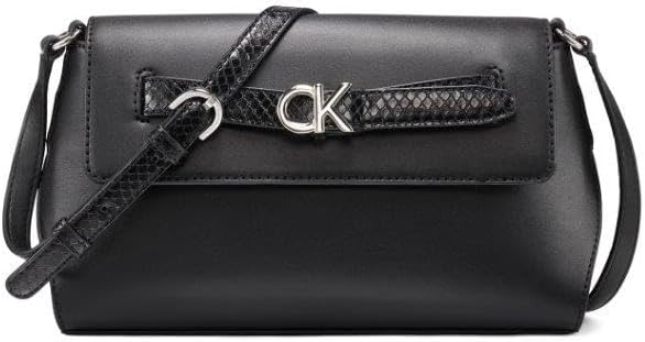 Calvin Klein Calvin Klein Annalise - Bandolera con solapa para mujer