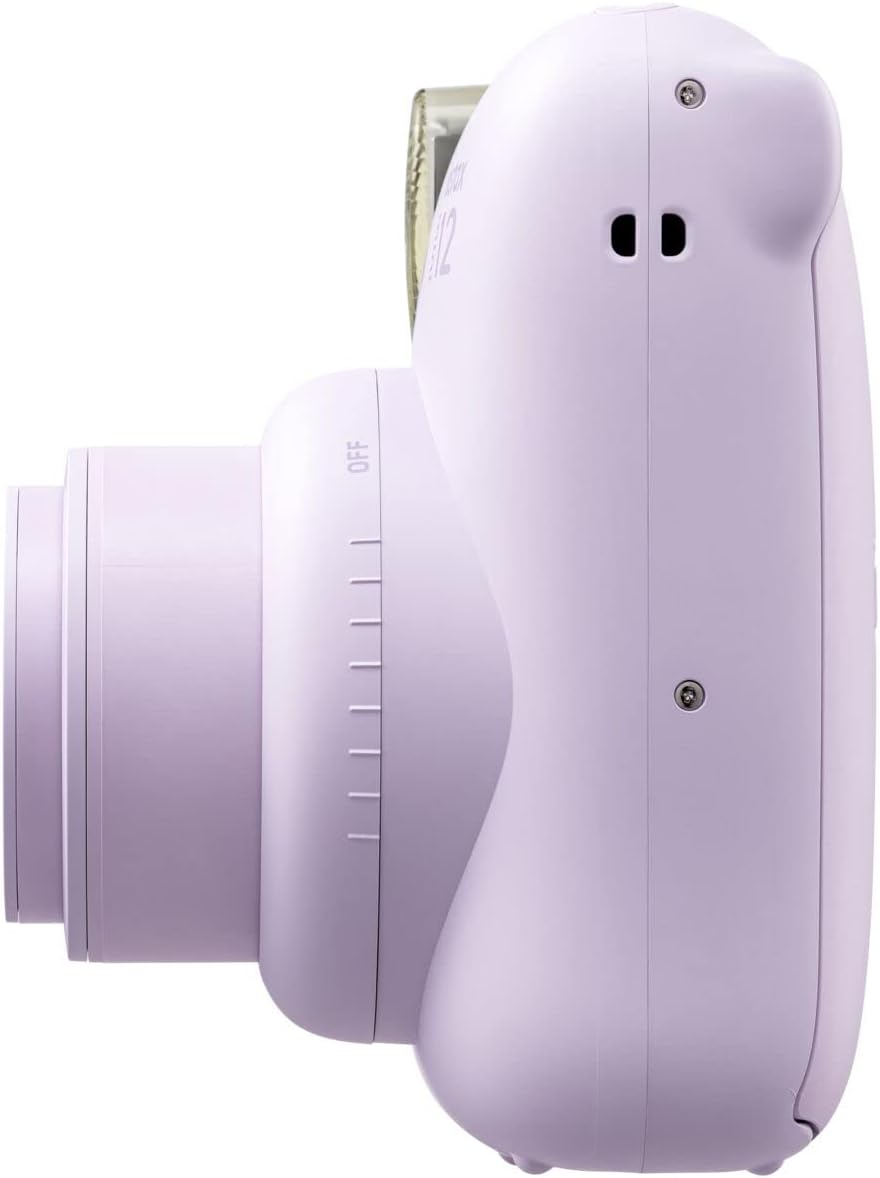 FUJIFILM INSTAX MINI 12 - Cámara de película instantánea (morado li...