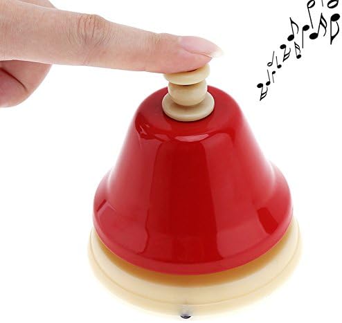 Juego de campanas de mano de 8 notas, campanas de mesa diatónicas,...
