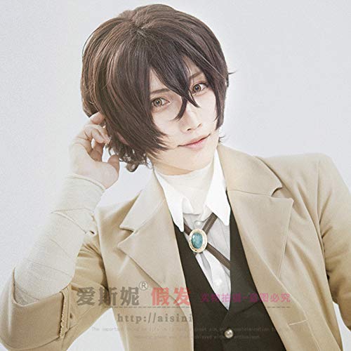 Aicos Peluca de cosplay de anime de fibra de alta temperatura, cabe...