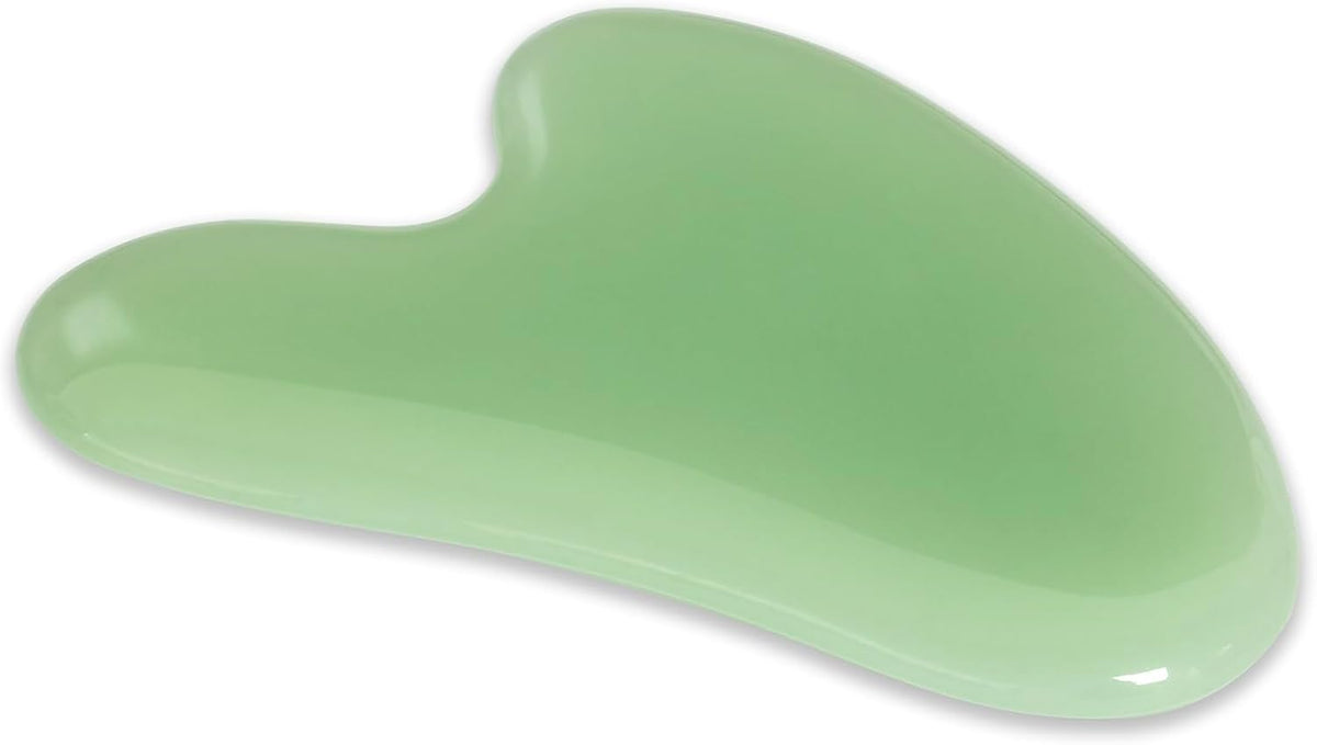 YAMHOHO Herramienta de masaje de piedra de jade Gua Sha, herramient...