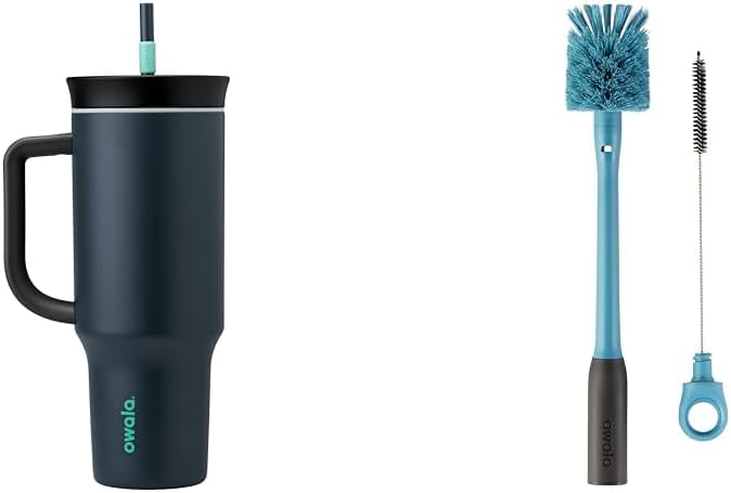 Owala Vaso de viaje aislado de acero inoxidable de triple capa con...