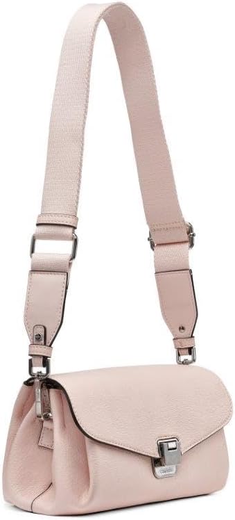 Calvin Klein Bandolera organizacional con solapa Kala para mujer