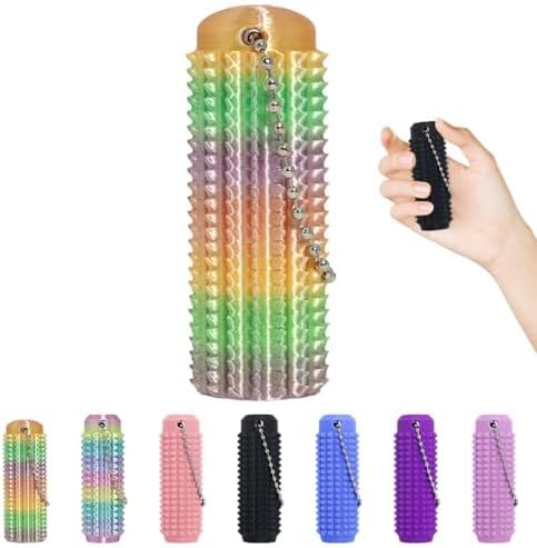 Juguetes Fidget Colgantes de Arcoíris, Juguete Fidget Estimulante p...