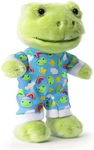 Furvana - Peluche de rana verde de 9 pulgadas, rana suave | Suave m...