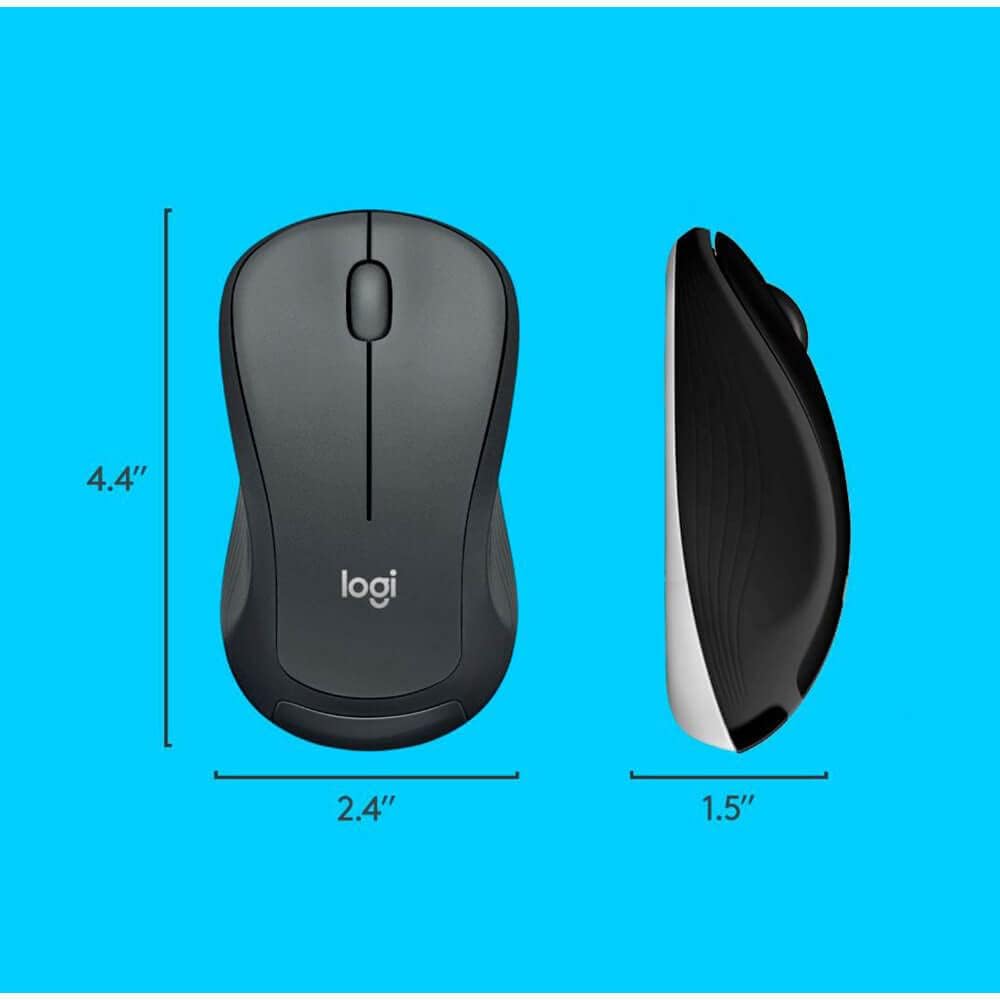 Logitech MK540 Juego de teclado y mouse inalámbricos avanzados de 2...