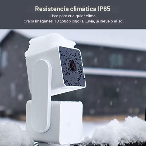 WYZE Cam Pan v3, cámara de seguridad para interiores y exteriores c...