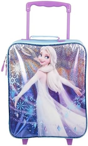 Frozen 2 Anna &amp; Elsa Formal Wear - Equipaje juvenil de 14 pulga...