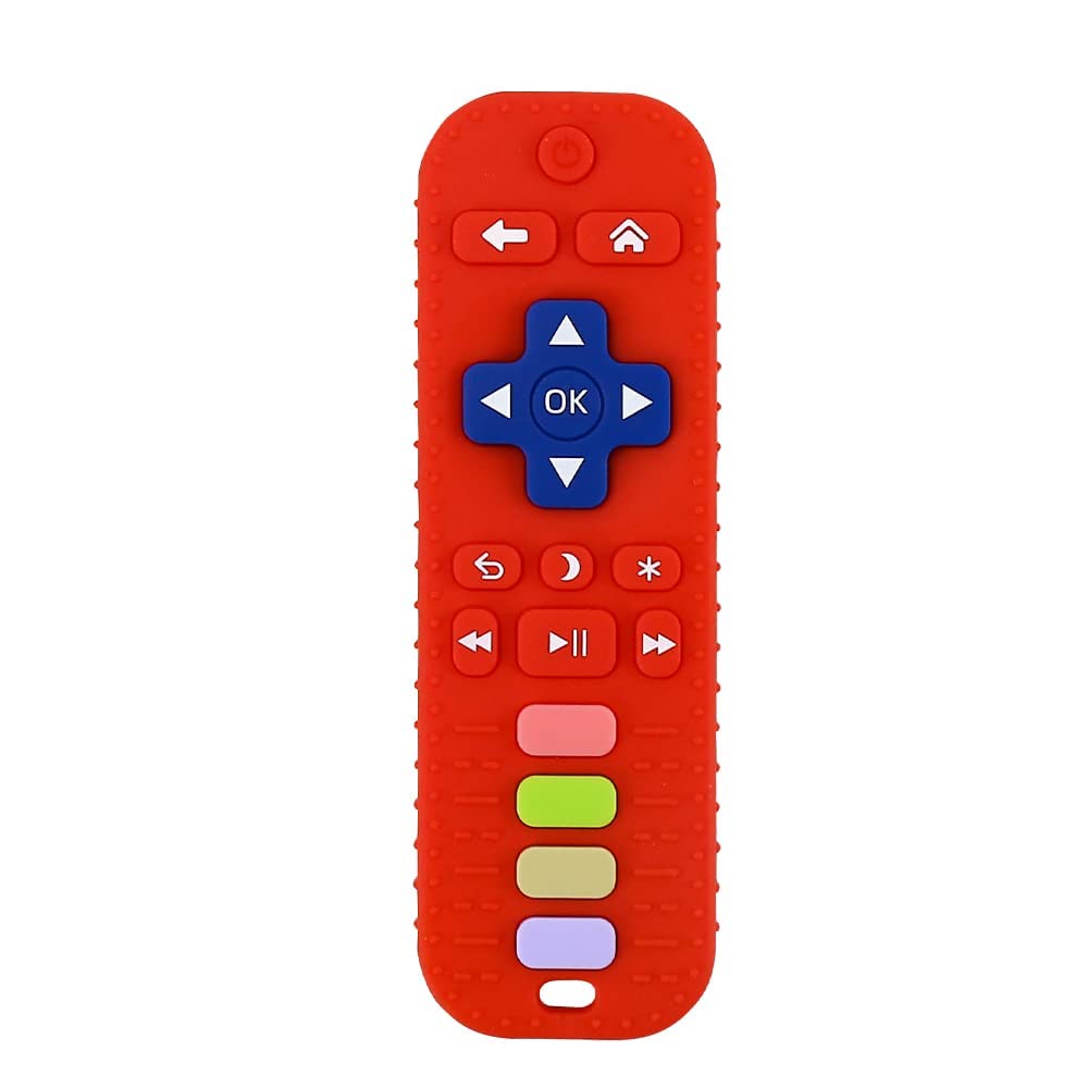 Chuya Mordedores de Control Remoto de Silicona para Bebé, Juguetes...