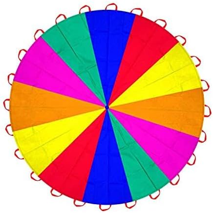 AMYESE Paracaídas arcoíris de 6.5 pies\/10 pies\/12 pies\/13 pies\/...