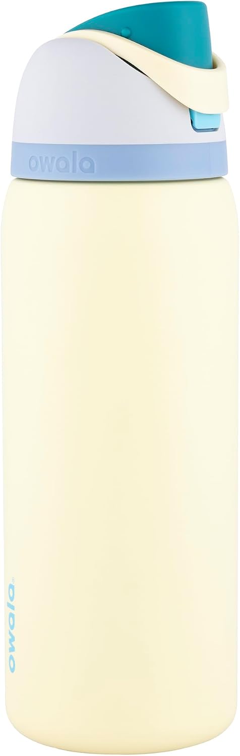 Owala FreeSip Sunny Daze - Botella de agua, 32 fl oz\/32 onzas