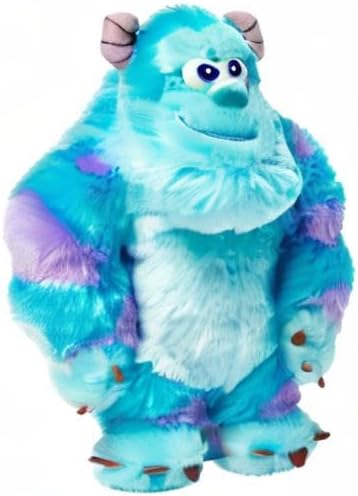 Disney Store Peluche Sulley - Juguete de Peluche Suave de 9 Pulgada...