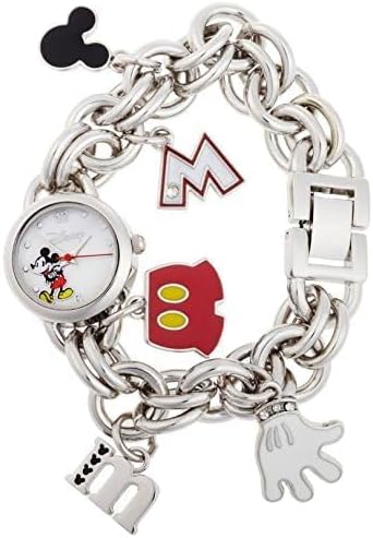 Disney Mickey Mouse - Reloj de pulsera para niños con esfera impres...