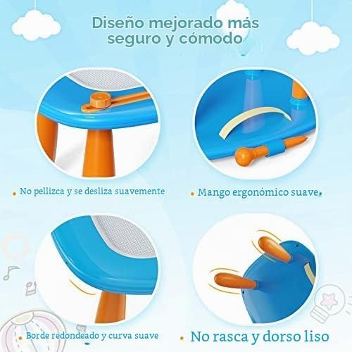 Kikidex - Tablero magnético de dibujo, juguetes para niñas pequeñas...