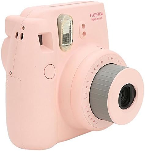 Fujifilm Cámara Instax Mini 8 de película instantánea (rosa) (renov...