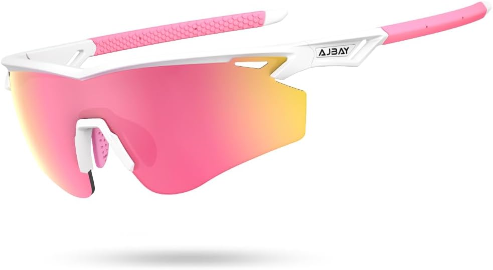 AJBAY Lentes de sol deportivos polarizados para hombres y mujeres,...