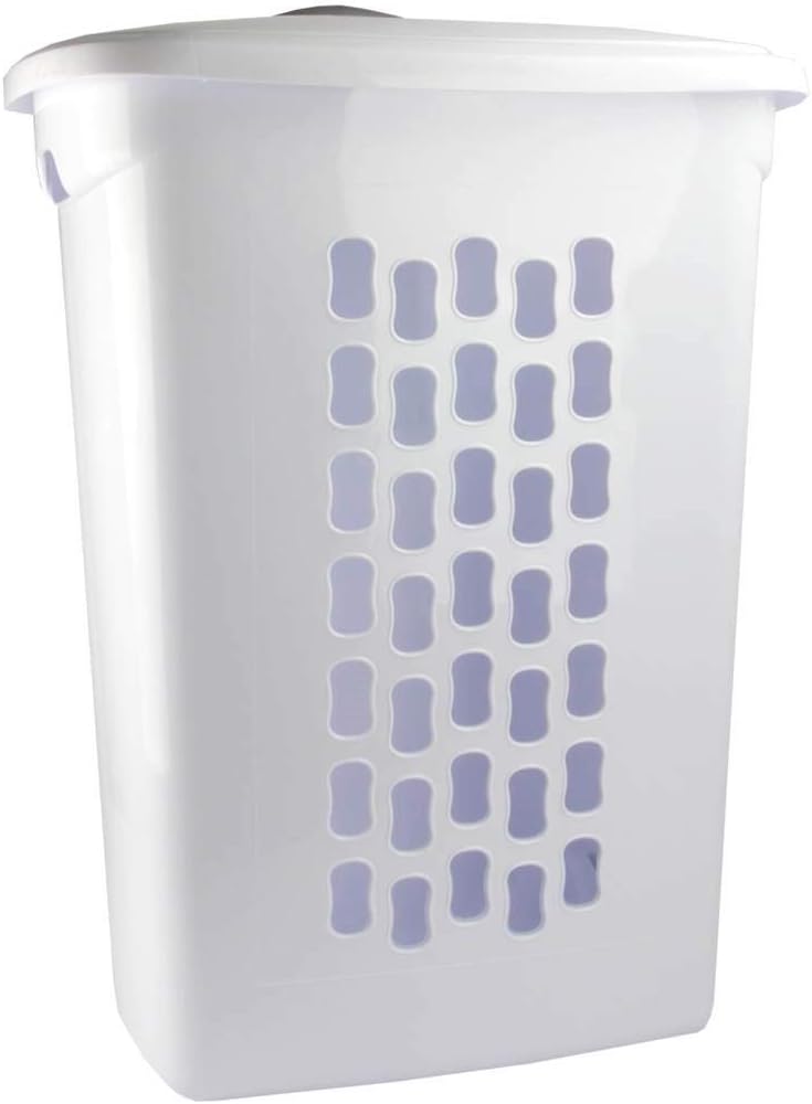 Sterilite - Cesta para ropa sucia con ruedas, con tapa, asa y rueda...