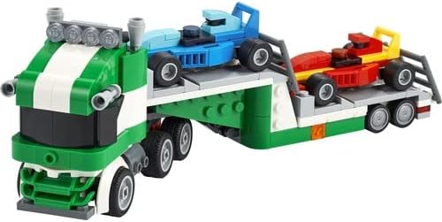 LEGO 31113 Creator 3 en 1 - Transportador de autos de carreras con...