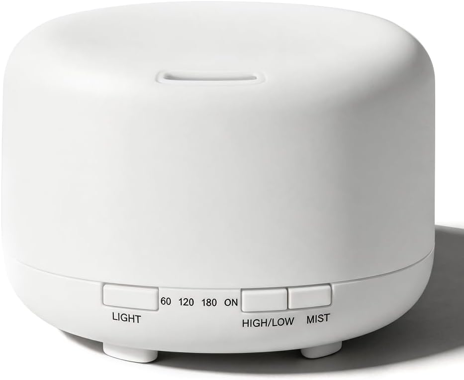 Difusor de aceite esencial, humidificador ultrasónico de niebla frí...