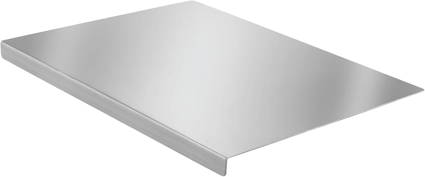 Tablas de cortar de acero inoxidable con labio, tabla de cortar pes...