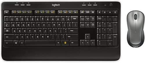Logitech MK520 Combo de teclado inalámbrico y mouse inalámbricos: t...
