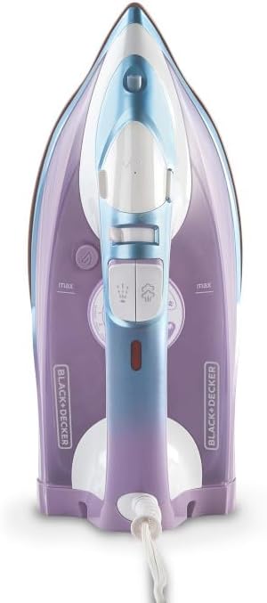 BLACK+DECKER Plancha de vapor Moonstone con suela de cerámica | Pla...