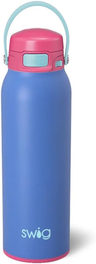 Swig Life Botella de agua EZ Fill de 32 onzas con aislamiento, a pr...