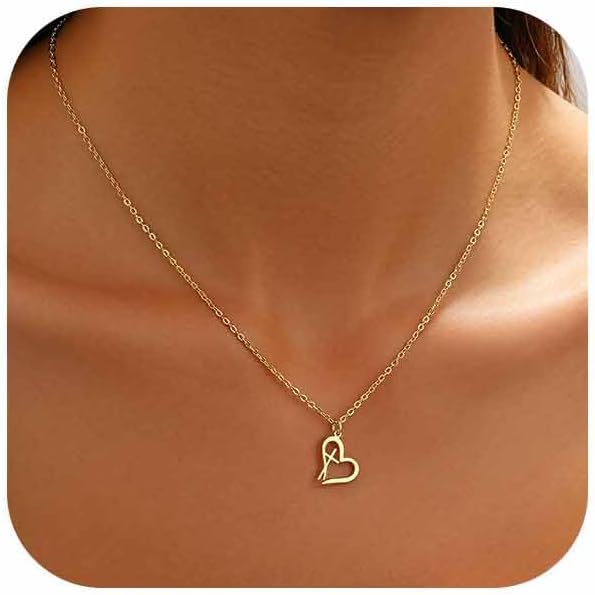 JIKASI Collar de cruz para mujer, chapado en oro o plata de 14 quil...