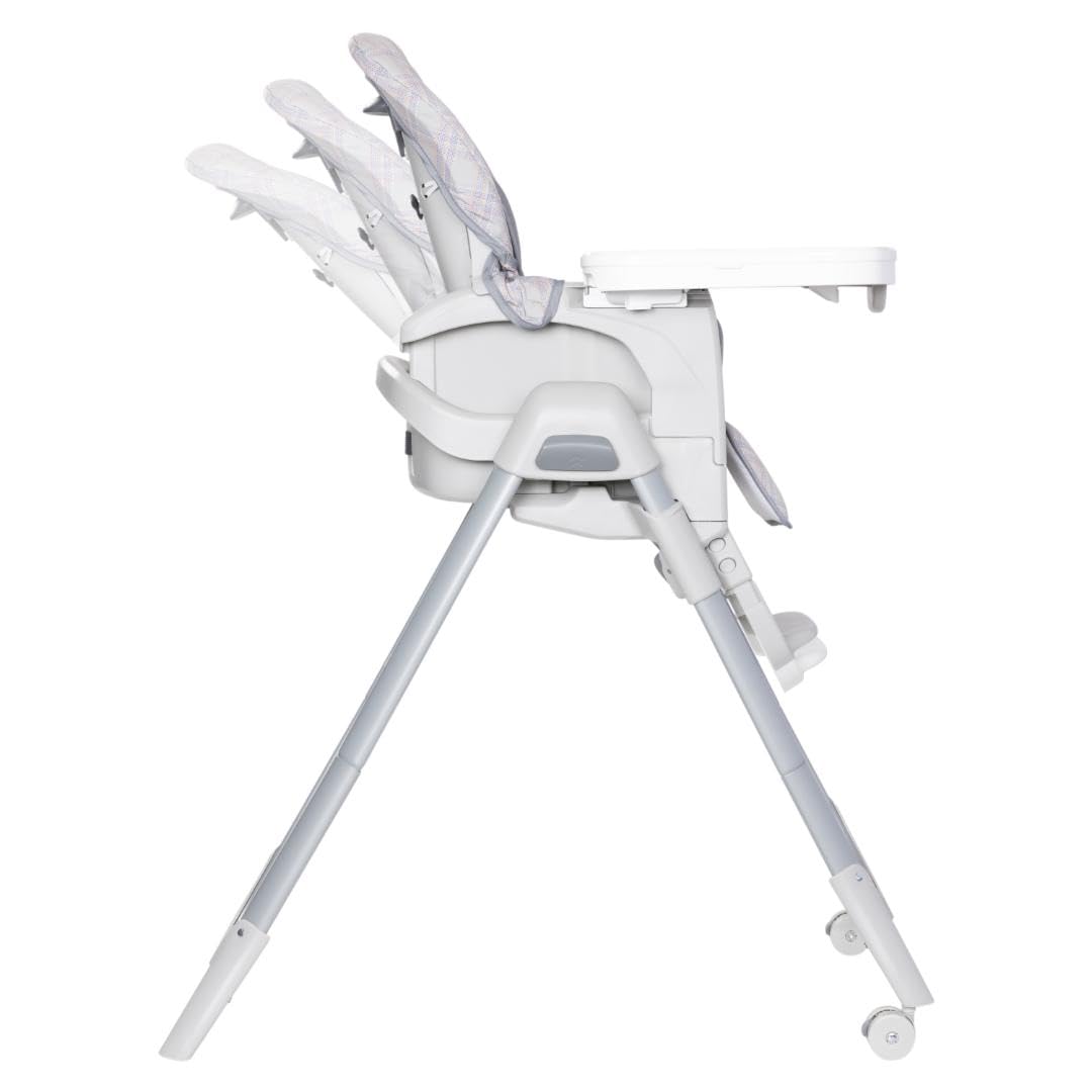 Baby Trend Everlast Silla Alta 7 en 1, Madrid Plaid