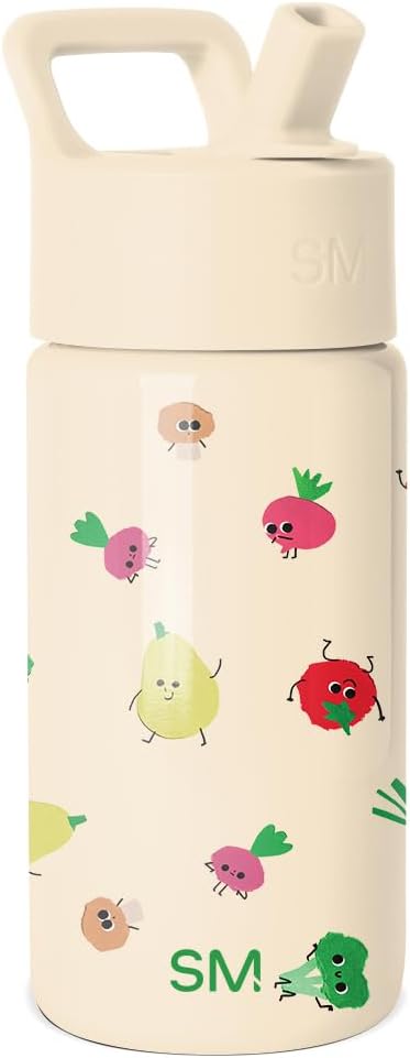 Simple Modern Botella de agua para niños y taza para niños pequeños...