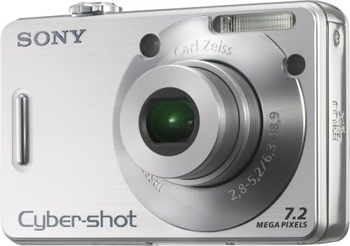 Sony Cybershot DSCW70 - Cámara digital de 7,2 MP con zoom óptico 3x