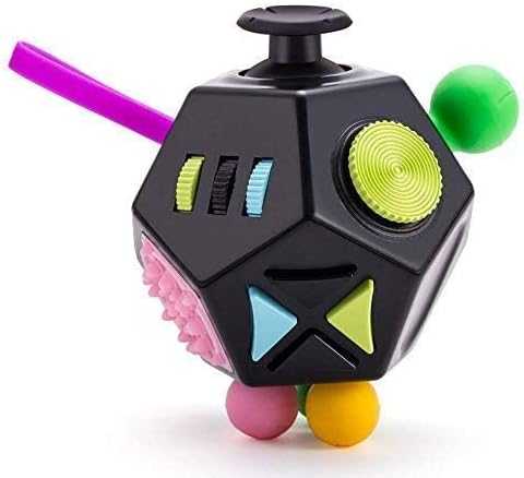 Juguetes de Cubo de 12 Lados, Cubo de Juguetes Fidget Alivia el Est...