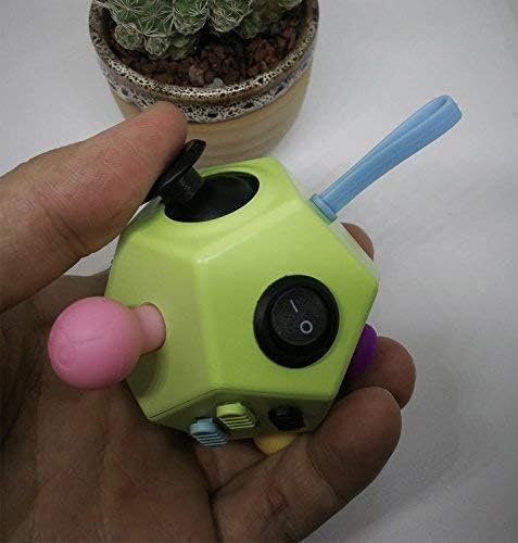 Juguetes Fidget Dodecagon, cubos de 12 lados que alivian el estrés...