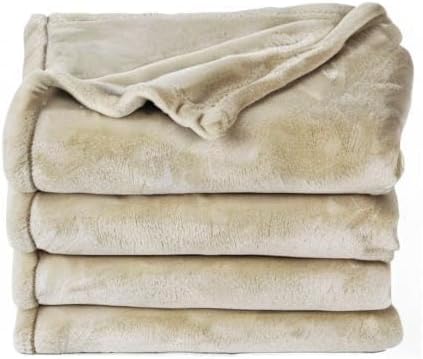 PHF - Cobija de vellón ultrasuave Queen, sin desprendimiento, sin b...
