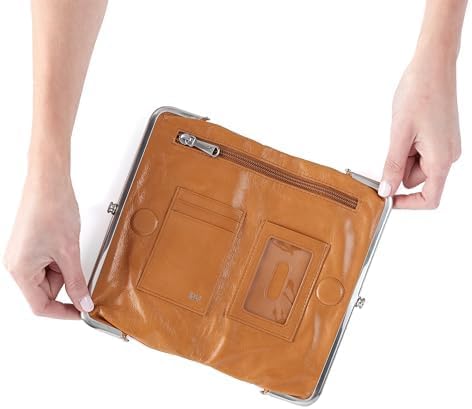 HOBO Cartera de mano de piel Lauren para mujer | Marco de inspiraci...