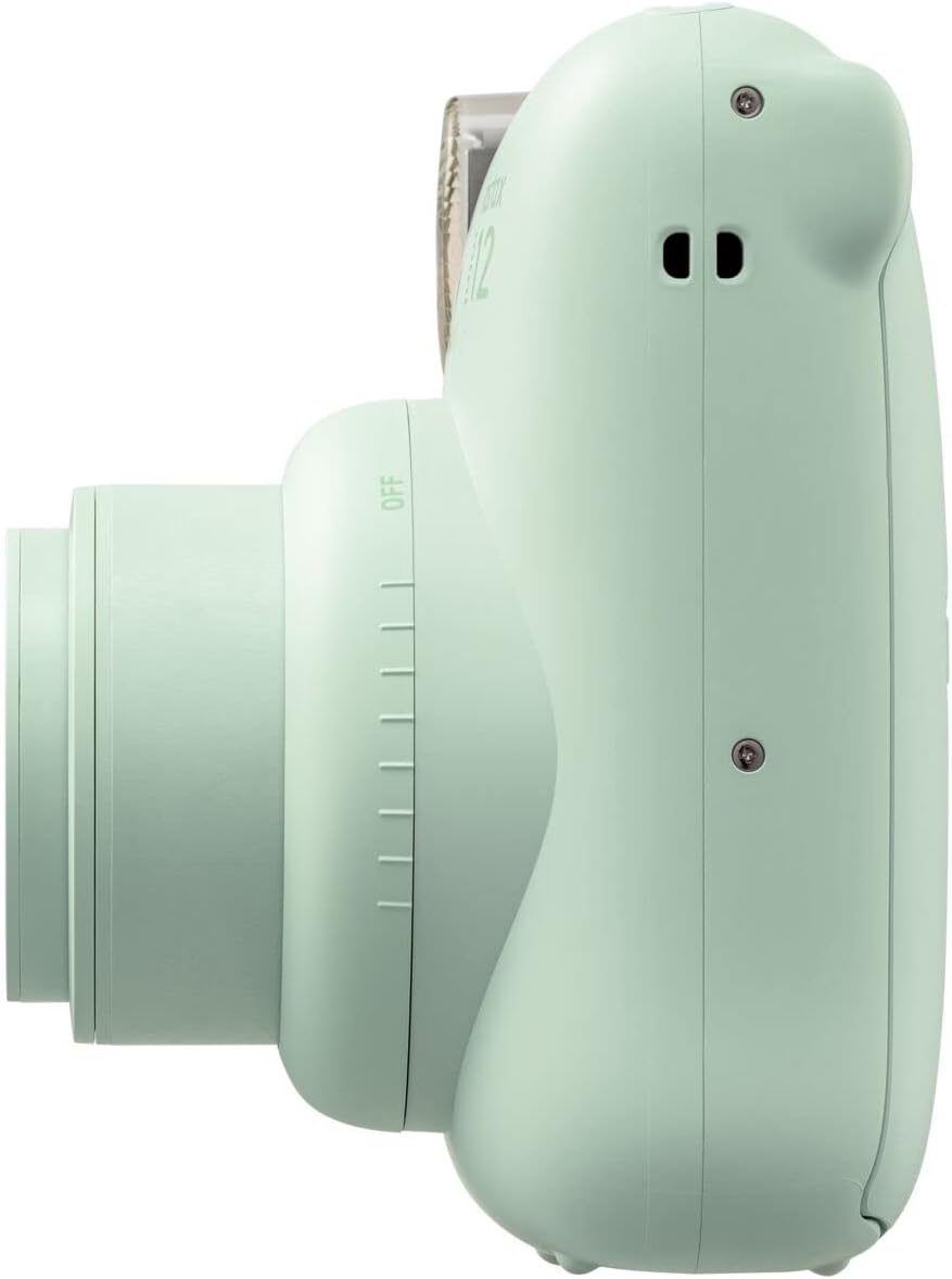 Fujifilm Cámara de película instantánea Instax Mini 12 (verde menta...