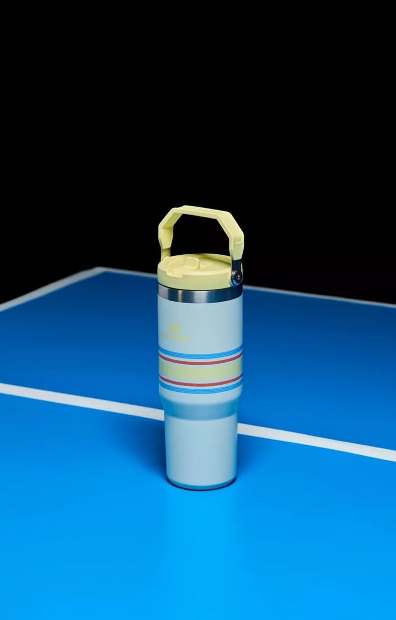 STANLEY The Varsity Ice Flow - Vaso con tapa abatible con popote, 3...