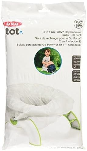 OXO Tot 2 en 1 Go - Bolsas de repuesto para orinales, 60 unidades