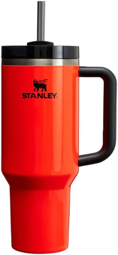 Stanley H2.0 Quencher al vacío, 0.4 gal (1.18 L), Naranja neón, nar...