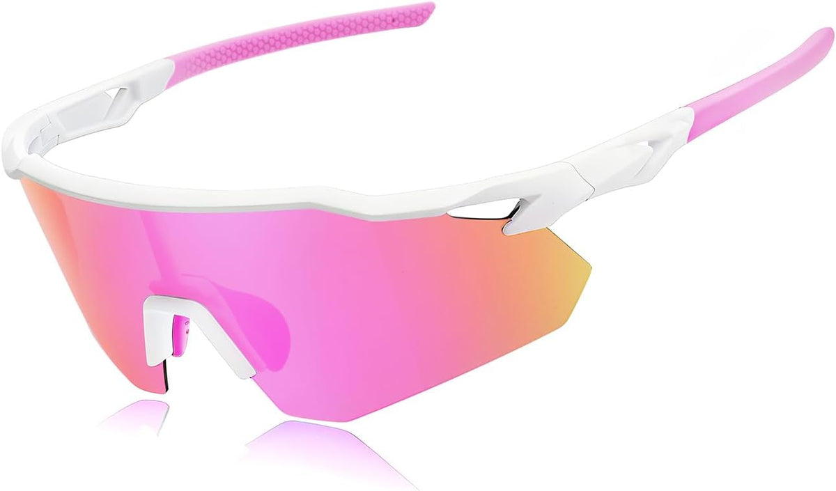 SEKKAF Gafas de sol deportivas polarizadas para hombres y mujeres,...