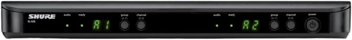 Sistema de micrófono inalámbrico Shure BLX288\/PG58 - Vida de bater...