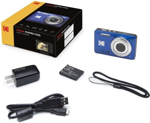 KODAK PIXPRO FZ55 - Paquete de cámara digital, incluye: Tarjeta de...