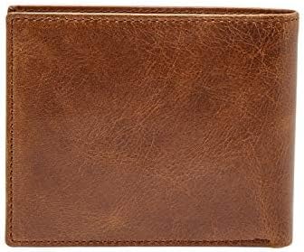 Fossil Ryan - Cartera de piel con bloqueo RFID y tarjetero extraíbl...