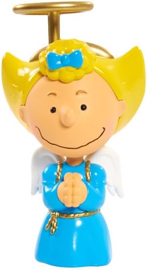 Peanuts Just Play - Juego de figuras de nacimiento navideño de 8 pu...