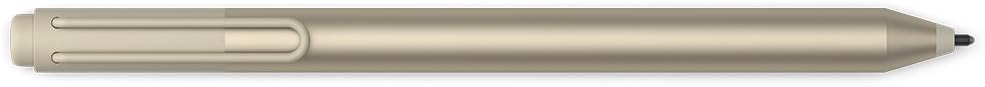 Lápiz capacitivo Microsoft para Surface Pro 4, plateado, Dorado