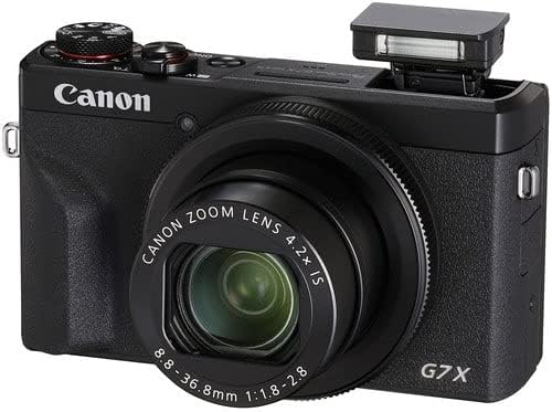Canon PowerShot G7X Mark III Kit de lente de cámara digital (platea...