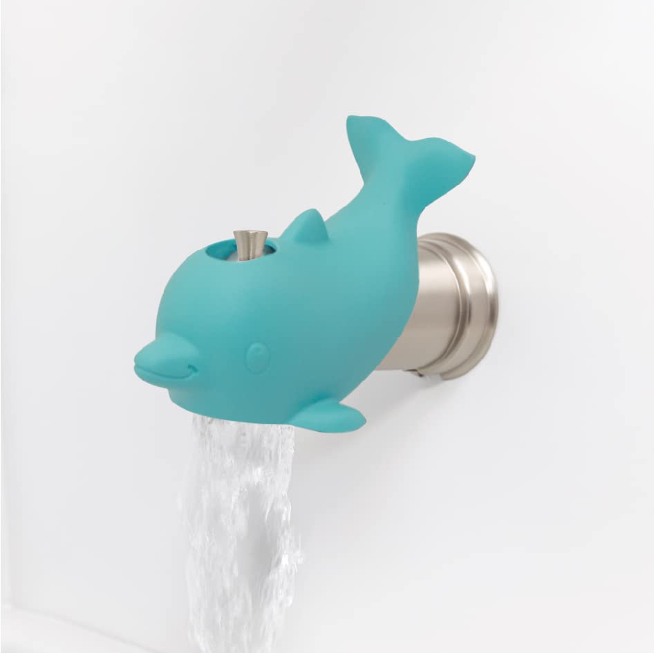 Nuby Protector de boquilla de seguridad para bañera, compatible con...