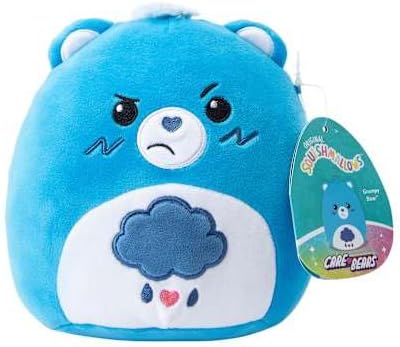 Squishmallows Grumpy Bear - Peluche coleccionable de 7 pulgadas, su...