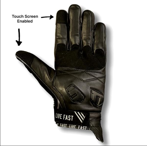 Live Fast Guantes de moto Modelo Toxico